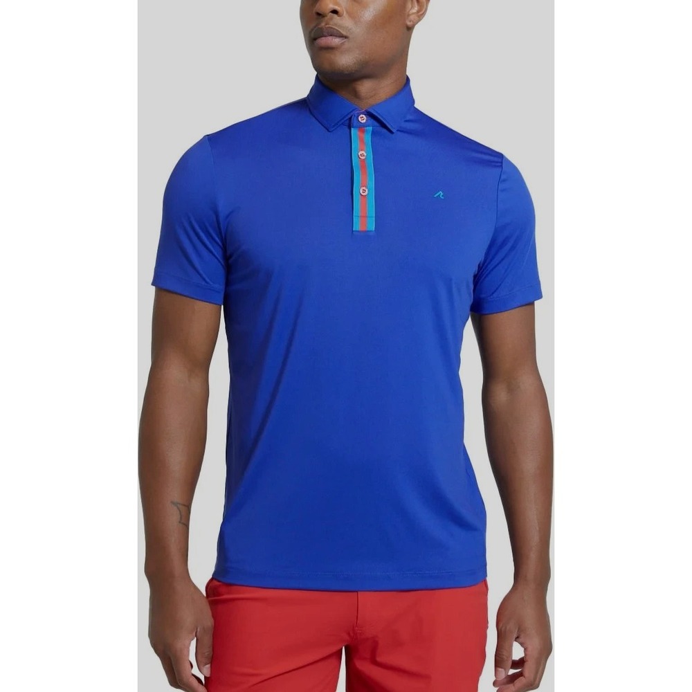 Redvanly Monroe Polo Men's Medium M Olympic Stretch Purepoly Golf Shirt NWT $105